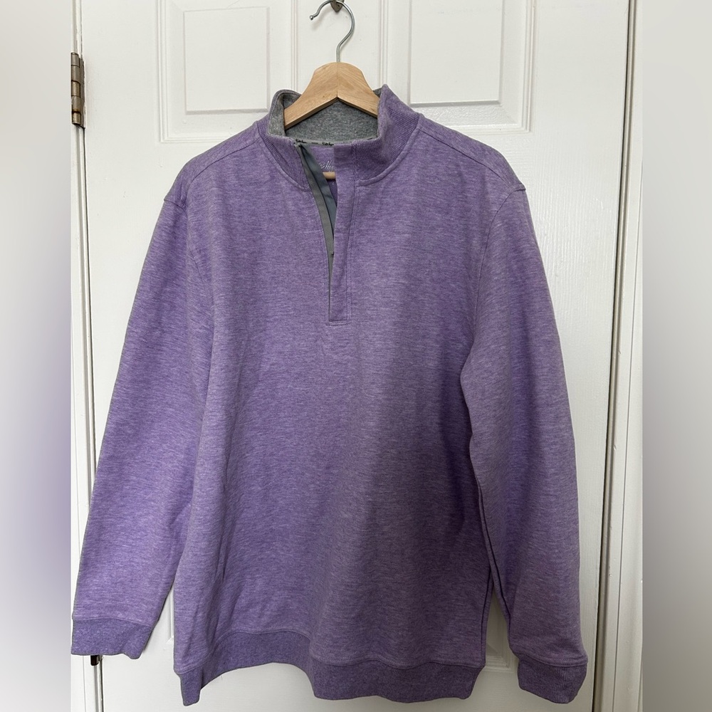 Walter Hagen Purple Men’s 1/4 Zip Pullover